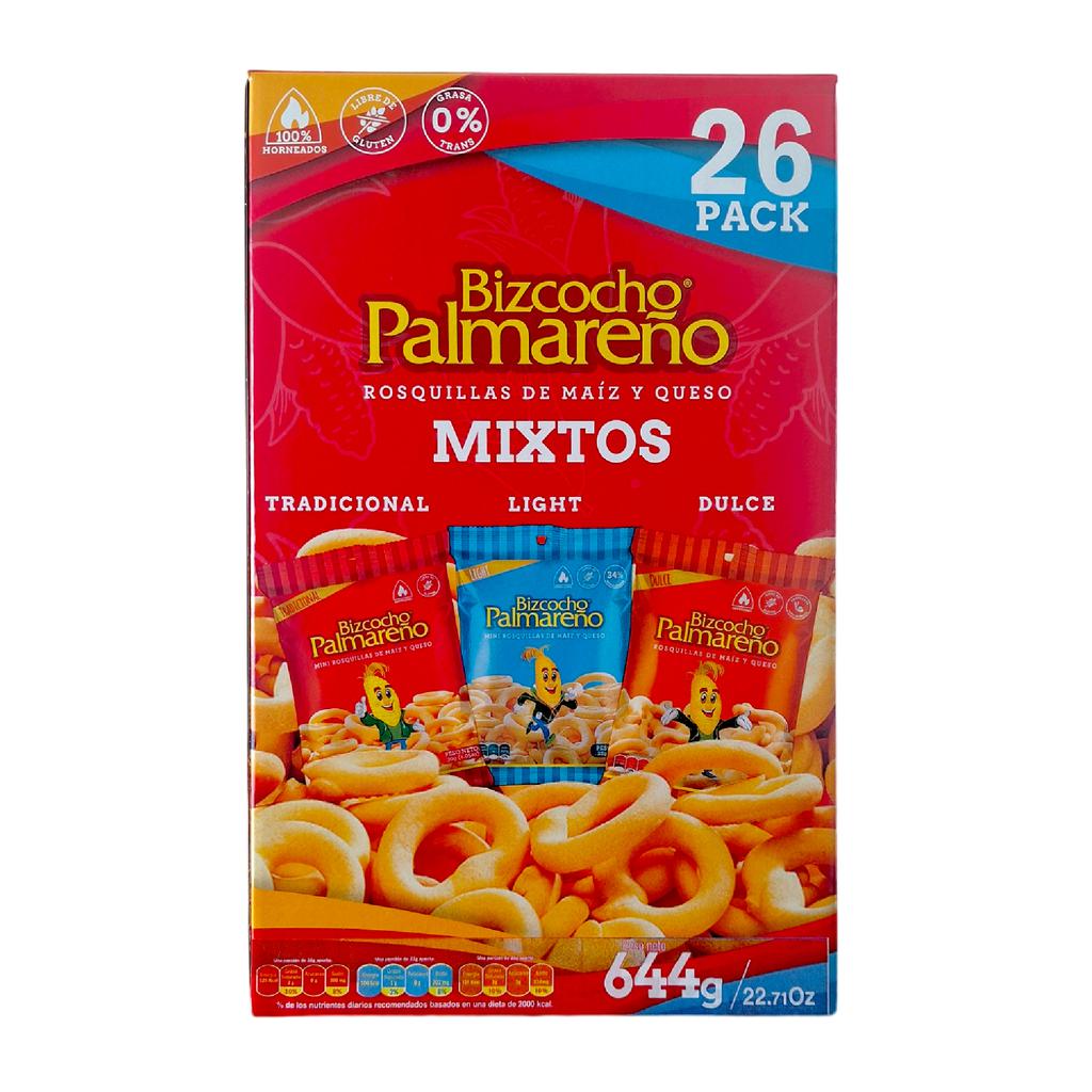 Palmareño Bizcocho Mixto 26 Unidades / 26 g