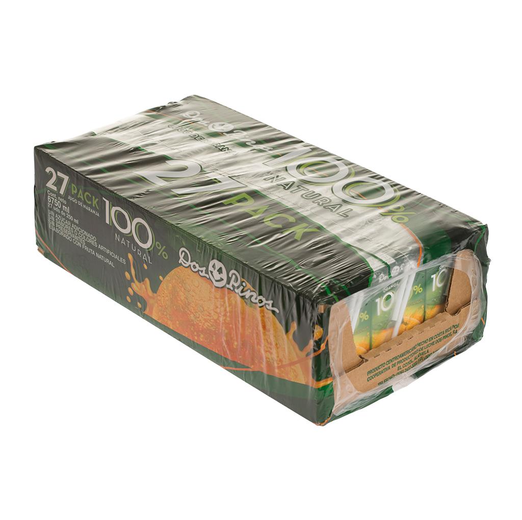 Dos Pinos Jugo de Naranja 27 Unidades / 200 ml / 6.7 oz
