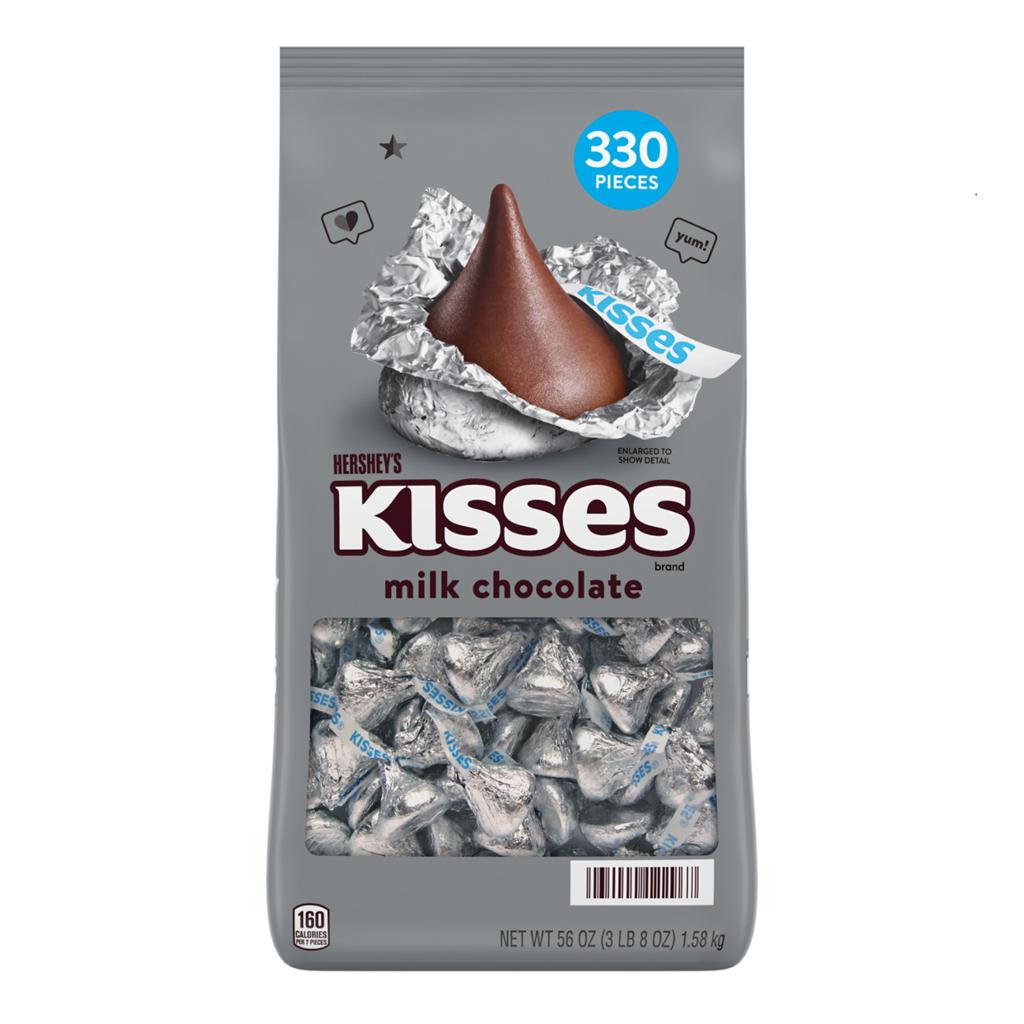 Hershey's Caramelos de Chocolate Kisses 1.58 kg / 56 oz