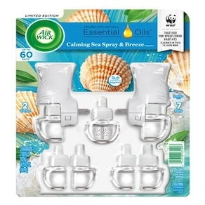 Air Wick Aceites Naturales Esenciales Aromas de Verano 2 Difusores + 7 Repuestos