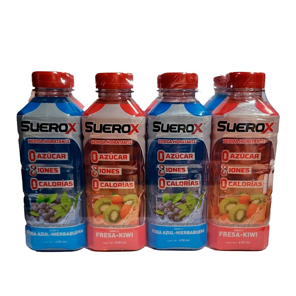 Suerox Bebida Hidratante 8 Unidades / 630 mL / 21 oz