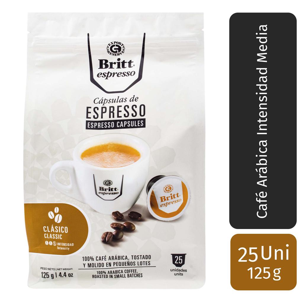 Britt Cápsulas de Café 25 Unidades / 5 g / 0.17 oz